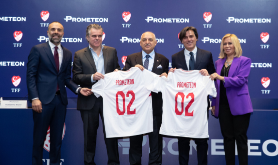 Prometeon, Trkiye A Mill Erkek Futbol Takm'nn Resmi Sponsoru Oldu