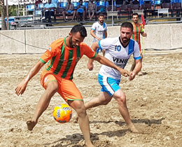 TFF Plaj Futbolu Ligi Finallerinde grup malar tamamland