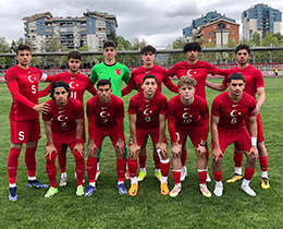 U18 Milli Takımı, Kuzey Makedonyayı 4-0 yendi