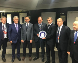 TFF ve Rusya Futbol Federasyonu bir araya geldi