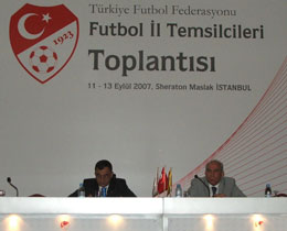 Futbol l Temsilcileri Toplants stanbulda yapld