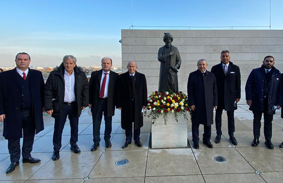 Bakan Kasapolu ve Özdemir, Budapete’de ziyaretlerde bulundu 