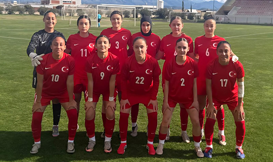 U17 K�z Mill� Tak�m�m�z Hong Kong'u 2-0 Yendi