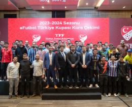 2023-2024 Sezonu eFutbol Trkiye Kupas Kura ekimi Gerekletirildi