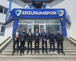 TFF Ba�kan Vekili Otyakmaz, Ahmet Dal�� Ziyaret Etti