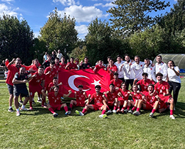 U16 Mill Takmmz, Uluslararas Drtl Turnuvada ampiyon Oldu