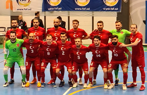 Futsal A Milli Takm, Andorra ile 3-3 berabere kald