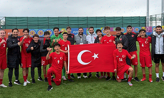 U15 Mill� Tak�m�m�z, �in'i Yenerek 2026 FIFA U15 D�nya Kupas�'n� Tamamlad�