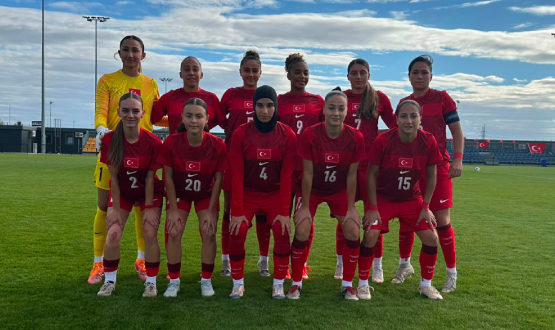 U19 Kad�n Mill� Tak�m�m�z, Slovakya ile 1-1 Berabere Kald�
