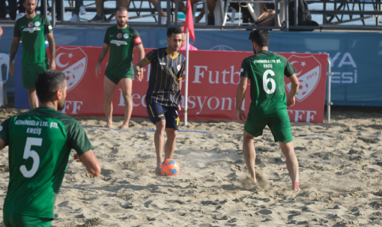 2023 TFF Plaj Futbolu Ligi Sper Finalleri'nde Finalistler Belli Oldu