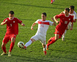 U19 Milli Takm Polonyay 2-1 yendi