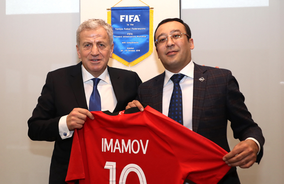zbekistan Futbol Federasyonu'ndan TFF'ye ziyaret