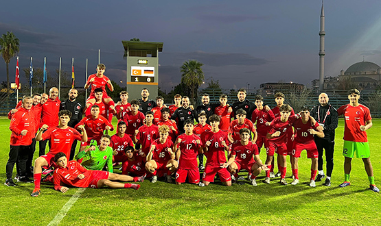 U16 Mill Takmmz, Almanya'y 1-0 Yendi