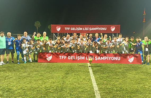 Elit U14 Geliim Ligi'nde ampiyon Bursaspor