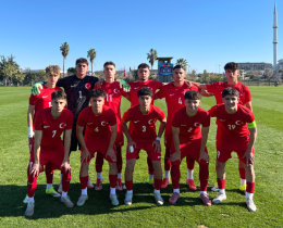 U17 Mill� Tak�m�m�z, Kuzey Makedonya Kar��s�nda