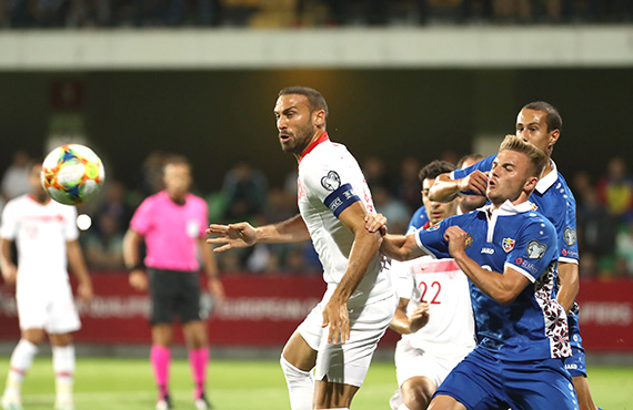 Moldova 0-4 Turkey