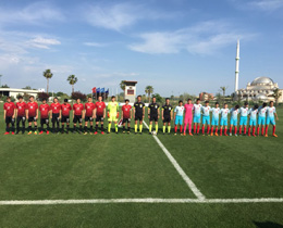 U15 Milli Takm, U14 Milli Takmn 4-1 yendi