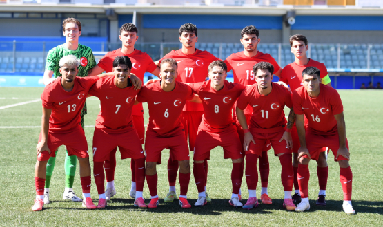 U20 Mill� Tak�m�m�z, Akdeniz Oyunlar�'nda Tunus'a 2-1 Yenildi