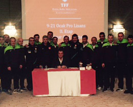 Fatih Terim, UEFA Pro Lisans 2. Aama Kursunda eitim verdi