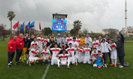 U16 Mill� Tak�m�m�z, Fas'� 6-2 Ma�lup Etti