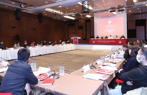 Çim Saha Sorumlusu Eitim Semineri yapld