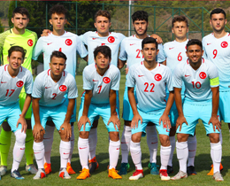 U18 Milli Takm, Belikaya 3-1 yenildi