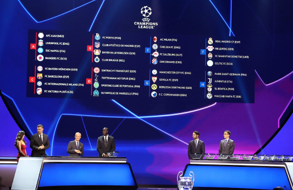 UEFA ampiyonlar Ligi Grup Kuralar ekimi stanbul'da yapld