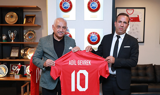 Yeni Malatyaspor Bakan Adil Gevrek'ten, TFF Bakan Bykeki'ye Ziyaret
