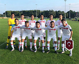 U15s lost against Croatia: 2-1