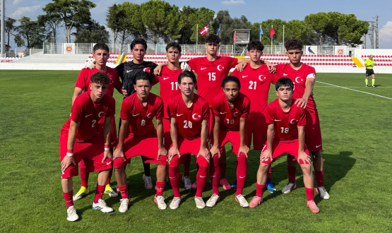 U16 Mill� Tak�m�m�z, Danimarka'ya 2-1 Ma�lup Oldu
