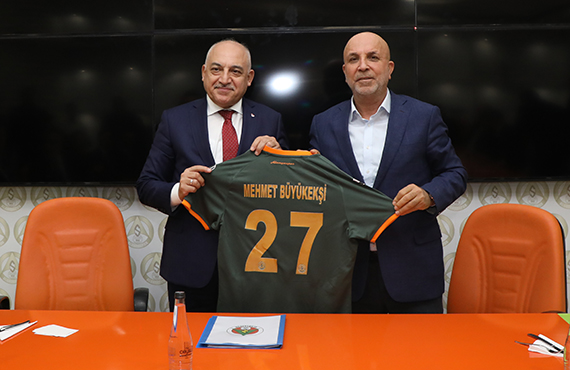 TFF Bakan Mehmet Bykeki'den Corendon Alanyaspor'a Ziyaret