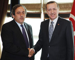 Babakan Erdoan, Platini ile grt