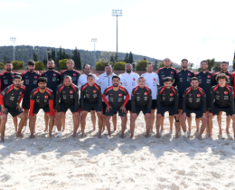 Plaj Futbolu Mill� Tak�m��n�n Avrupa A Ligi Aday Kadrosu A��kland�