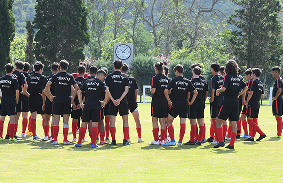 U15 Milli Takımı'nın hazırlık kampı tamamlandı