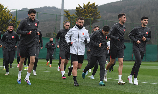 �mit Mill� Tak�m�m�z, H�rvatistan Ma�� Haz�rl�klar�na �stanbul'da Ba�lad�