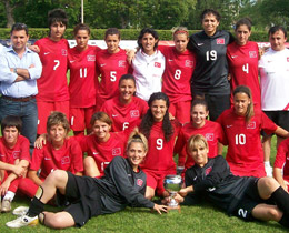Turkey Women National Team win mini tournament
