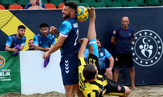 2025 TFF Plaj Futbolu Ligi Sper Finalleri'nde Yar Finalistler Belli Oldu