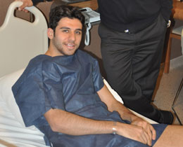 smail Kyba, ameliyat oldu