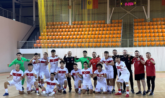 Futsal U19 Milli Takmmz, Moldova'y 5-1 Malup Etti