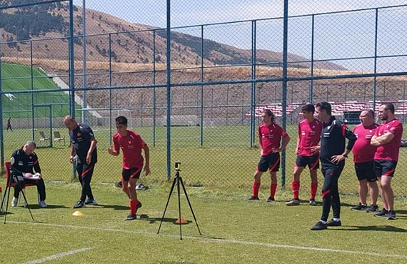 U16 Milli Takmmza fiziksel performans testleri yapld