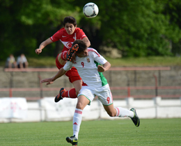 U15 Milli Takm, Macaristana 1-0 malup oldu