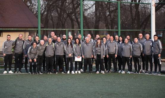 TFF Heyeti, UEFA'nn Esnek Formatlar ve Oyuncunun Yolu Semineri'ne Katld