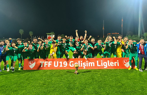 U19 Bölgesel Geliim Ligi'nde Bodrumspor A.. ampiyon