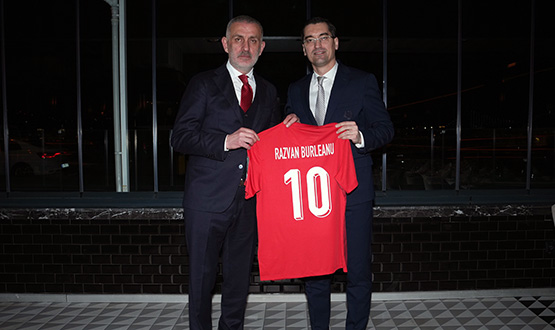 T�rkiye - Romanya Resm� Ma� Yeme�i D�zenlendi