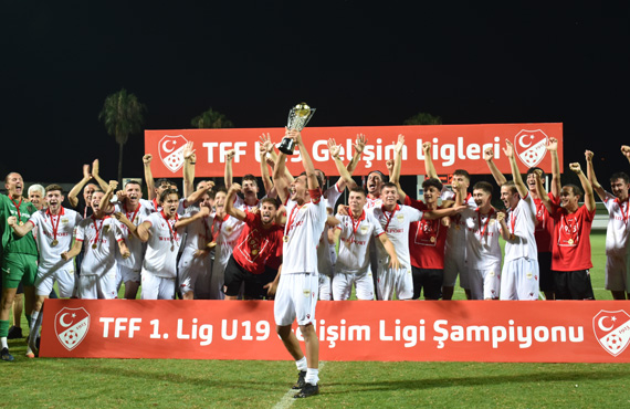 TFF 1. Lig U19’da ampiyon Ylport Samsunspor