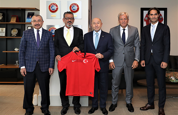 ATFF'den Nihat zdemir'e ziyaret