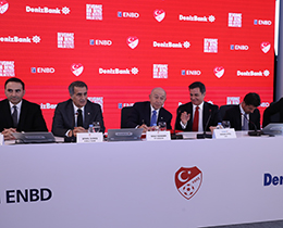 TFF ile DenizBank arasnda ana sponsorluk szlemesi imzaland