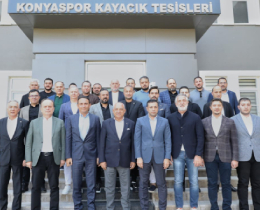 Bakan Bykeki Akademi Ziyaretlerine Tmosan Konyaspor ile Devam Etti