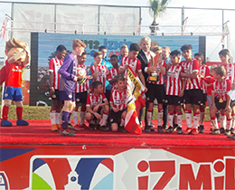 Servet Yardmc, U12 zmir Cup dl trenine katld