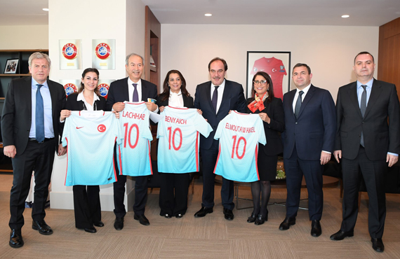 Fas heyetinden Demirren'e ziyaret